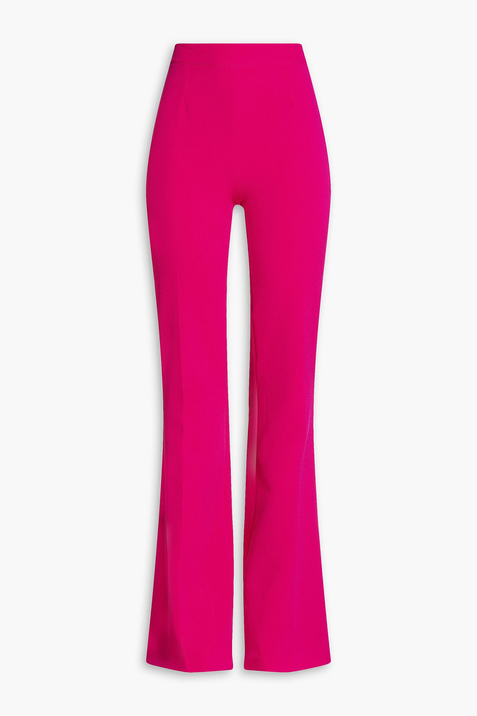 Safiyaa Halluana Stretch-crepe Flared Trousers In Pink