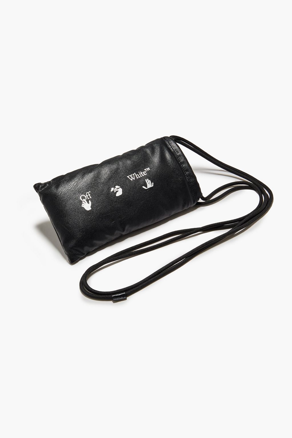 OFF-WHITE™ Cat-eye coated rimless sunglasses
