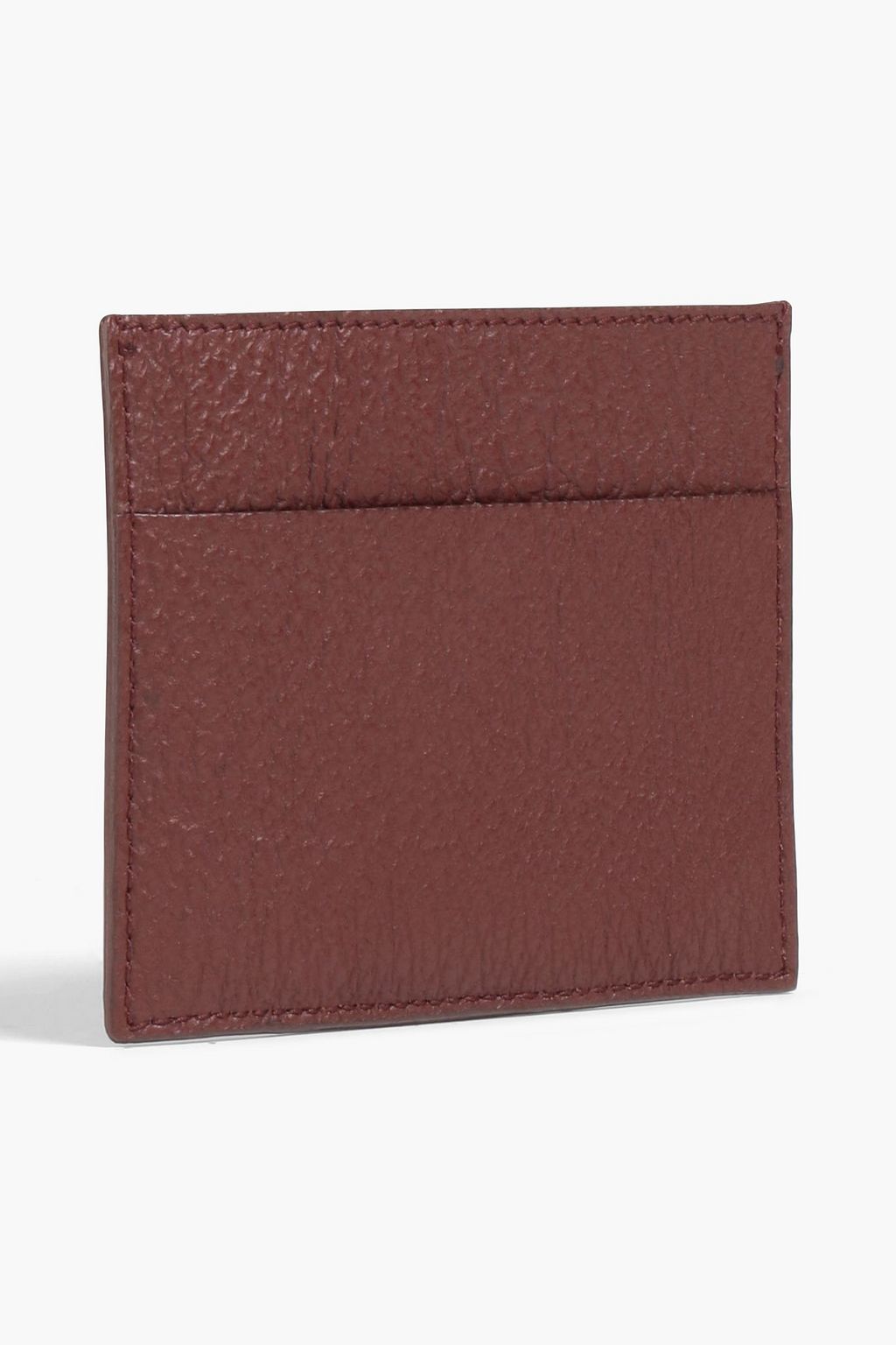 RICK OWENS Pebbled-leather cardholder