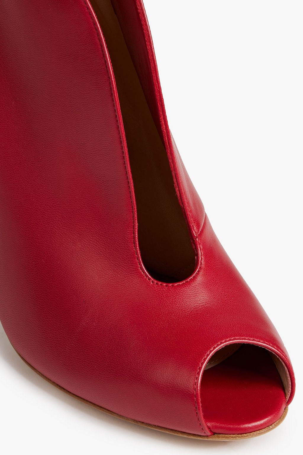 GIANVITO ROSSI Vamp leather ankle boots