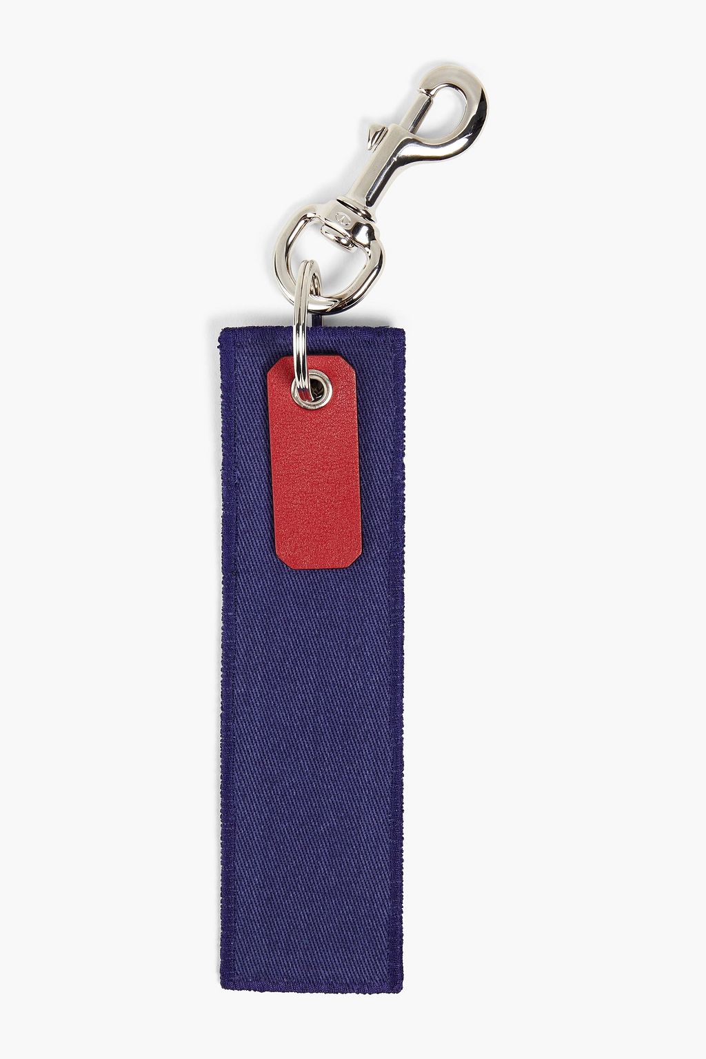VALENTINO GARAVANI Appliquéd twill keychain