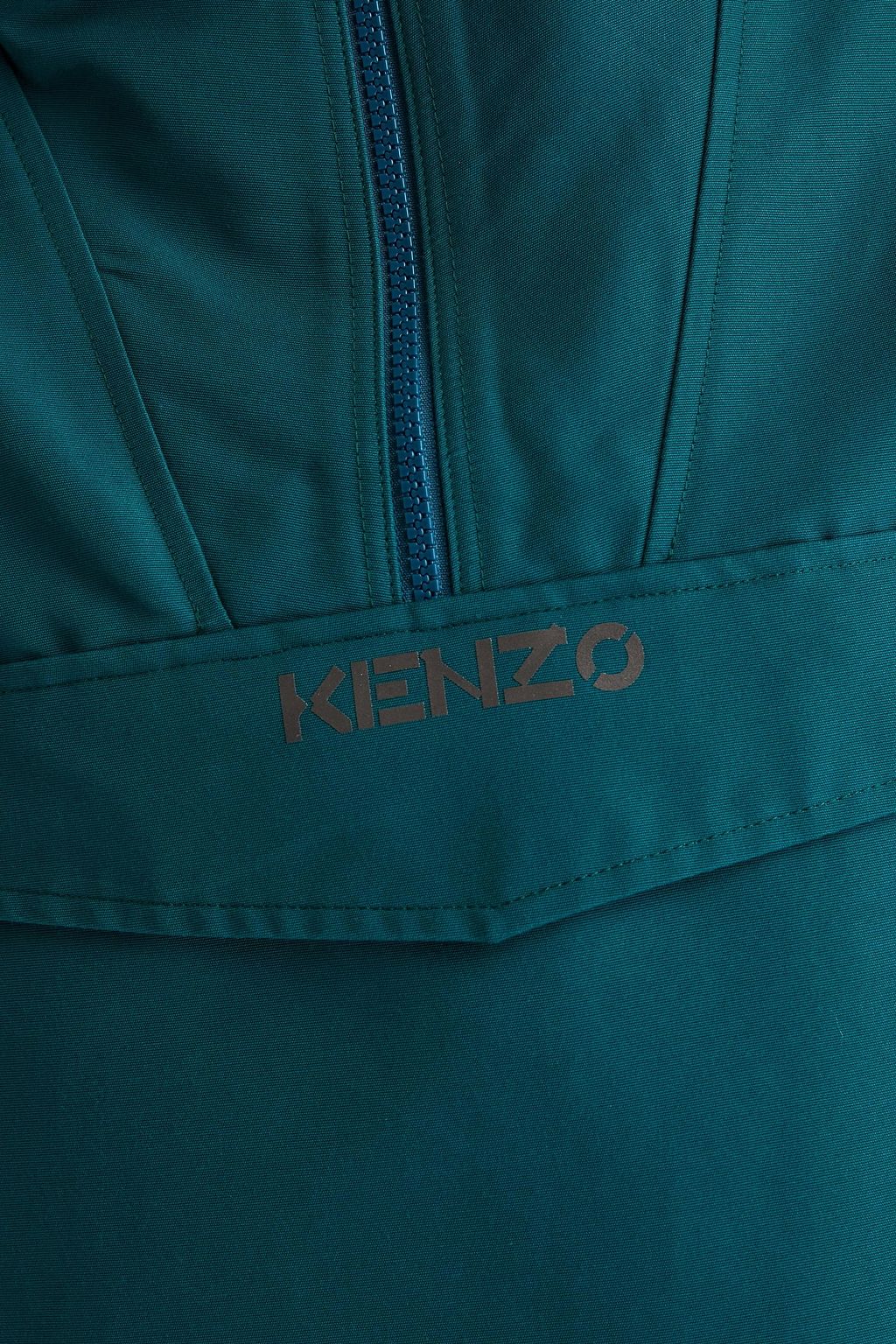 KENZO جاكيت من مزيج القطن مزين بطبعة شعار