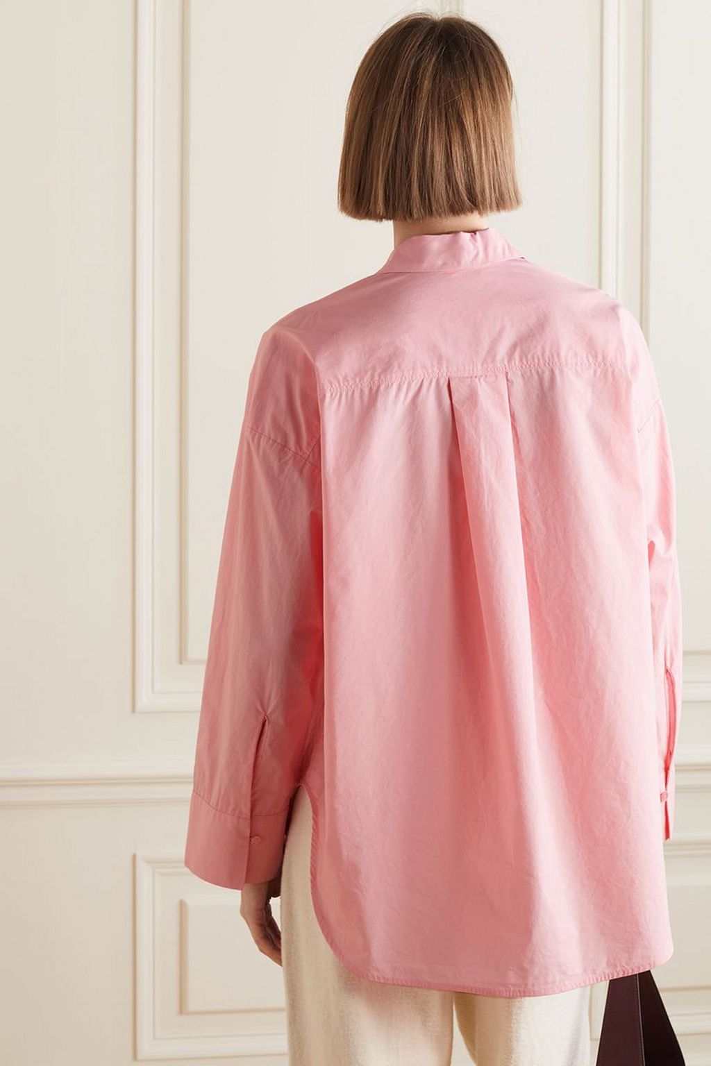 BY MALENE BIRGER Derris cotton-poplin shirt