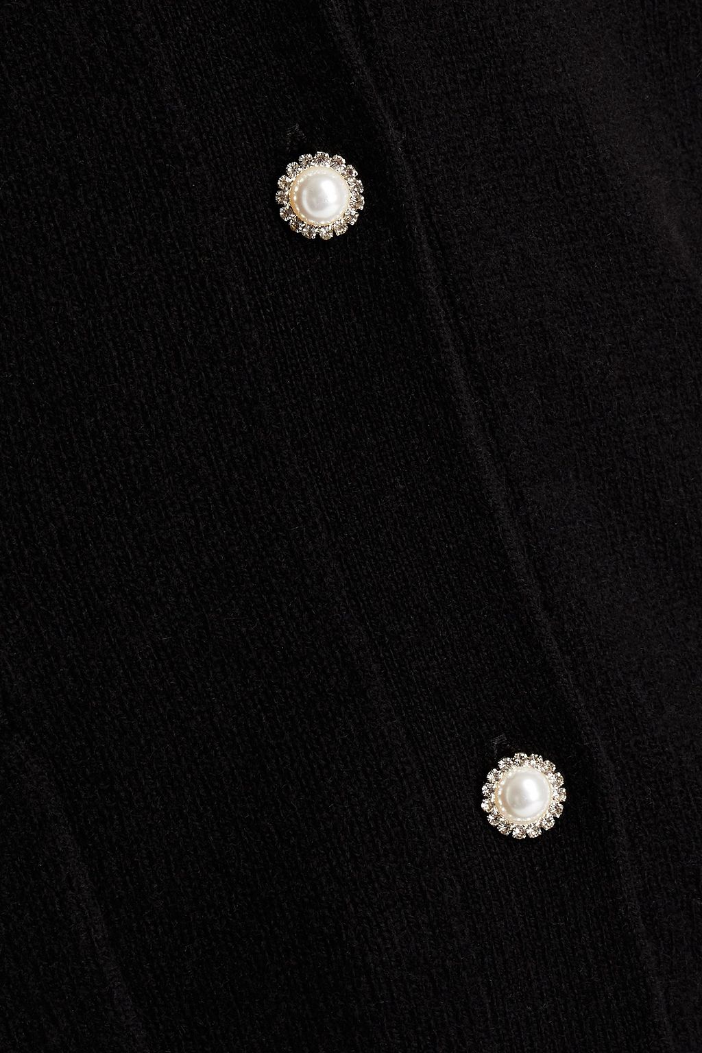 MAJE Ribbed wool and yak-blend cardigan