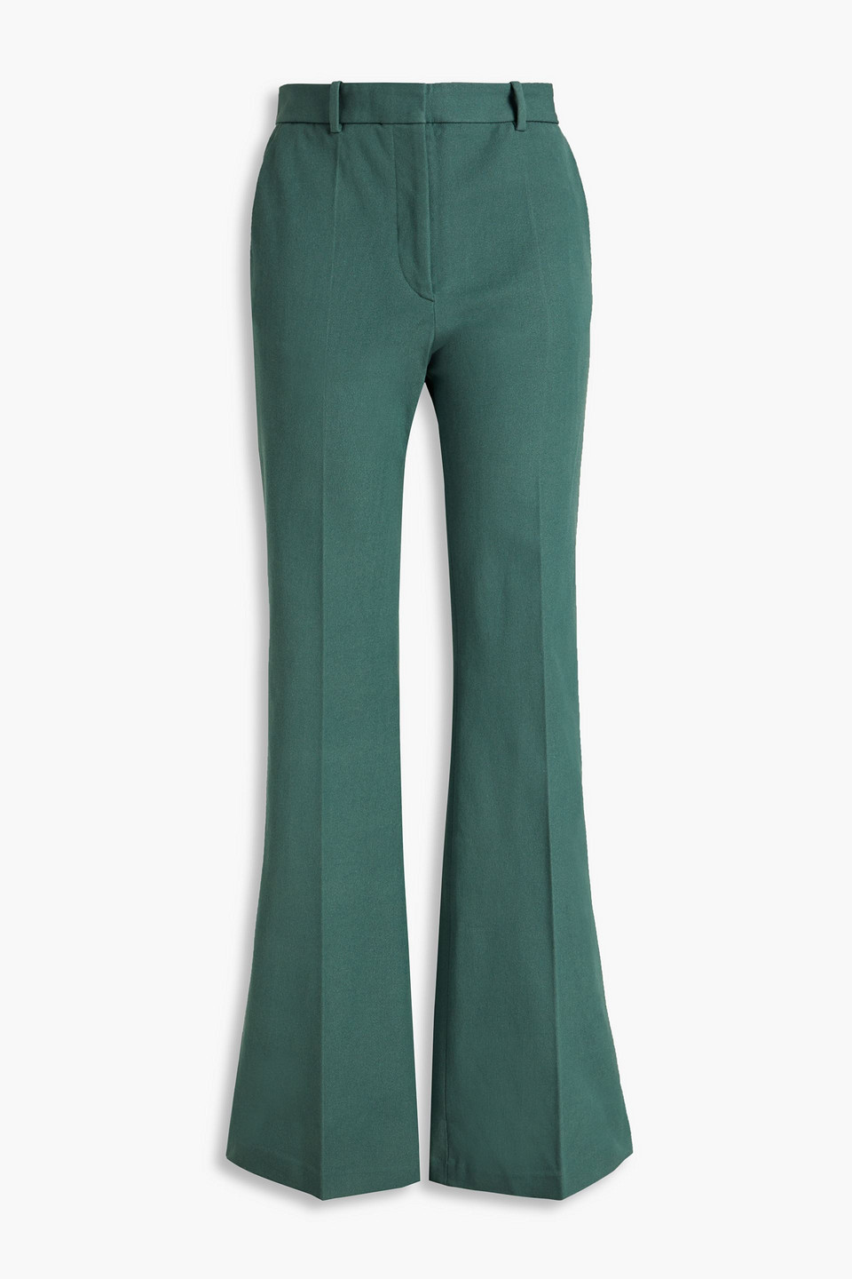 Tafira stretch-gabardine flared pants
