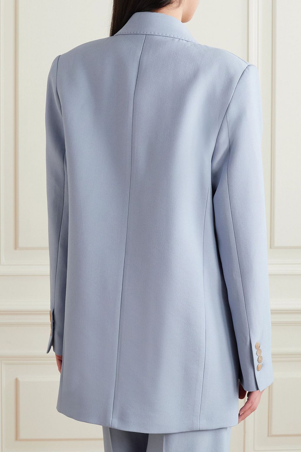 KHAITE Balton doppelreihiger Blazer aus einer Wollmischung
