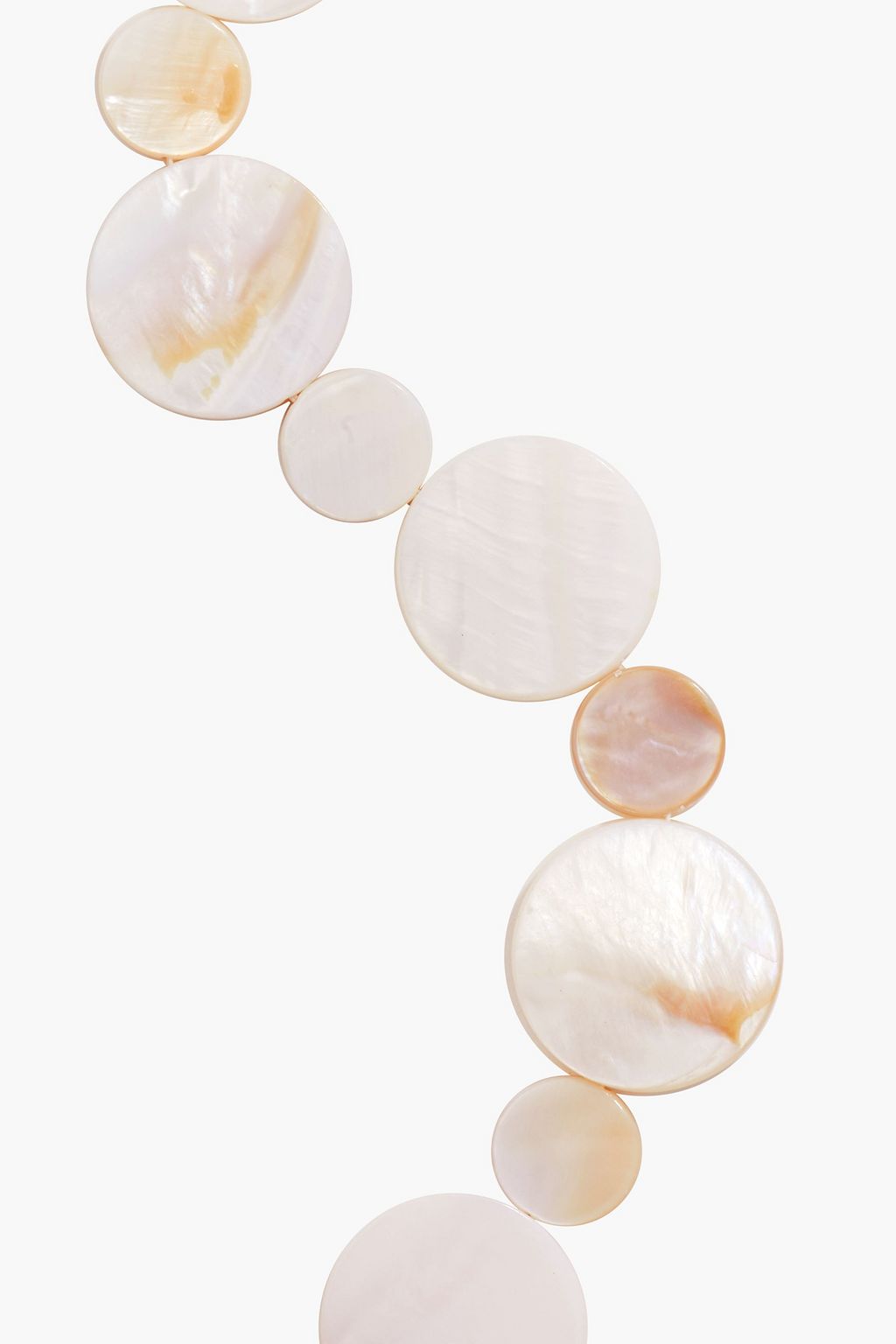 ​ANITA BERISHA The Clouds gold-plated shell choker