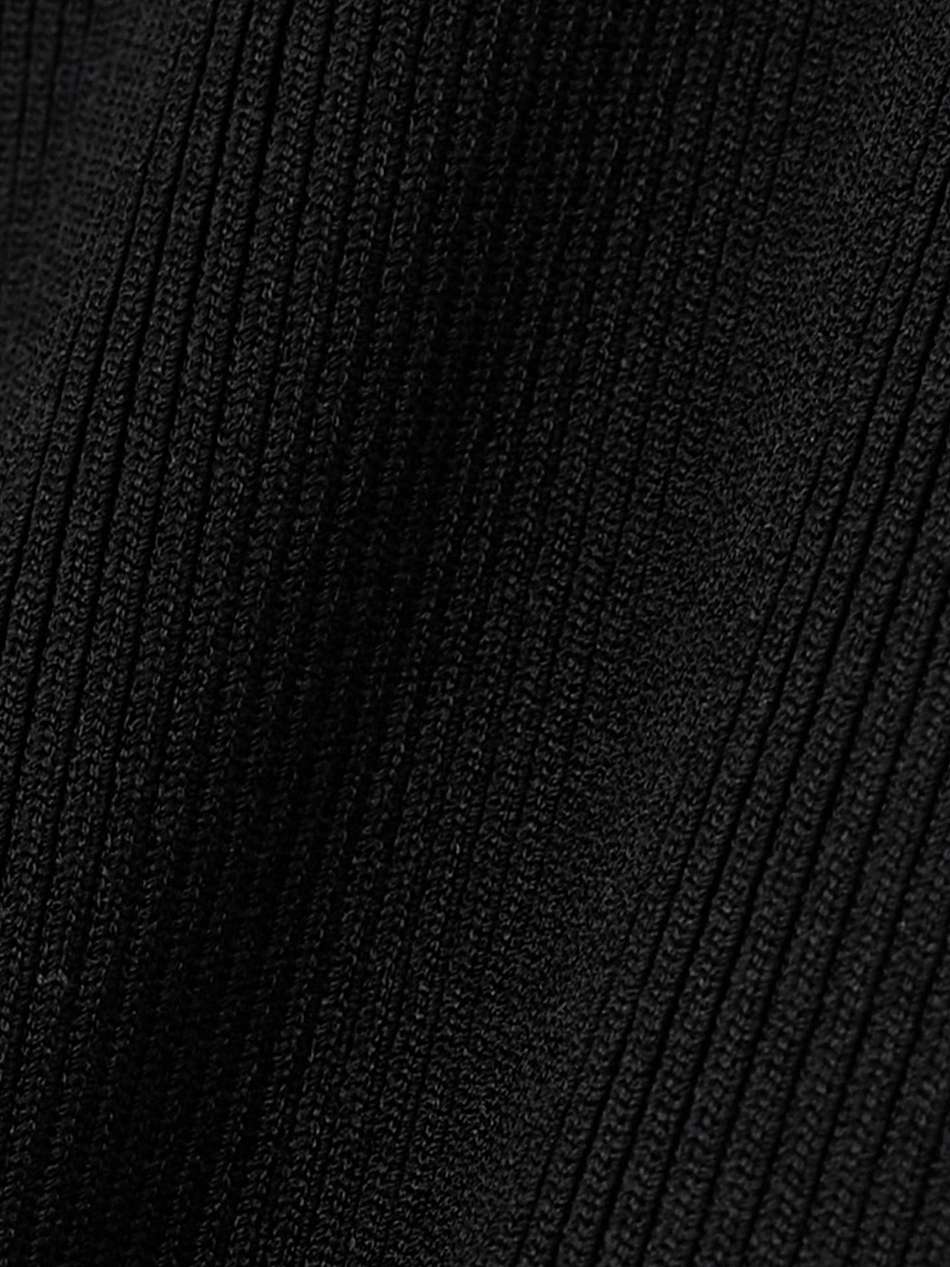 + ester manas ruffled ribbed-knit midi dress