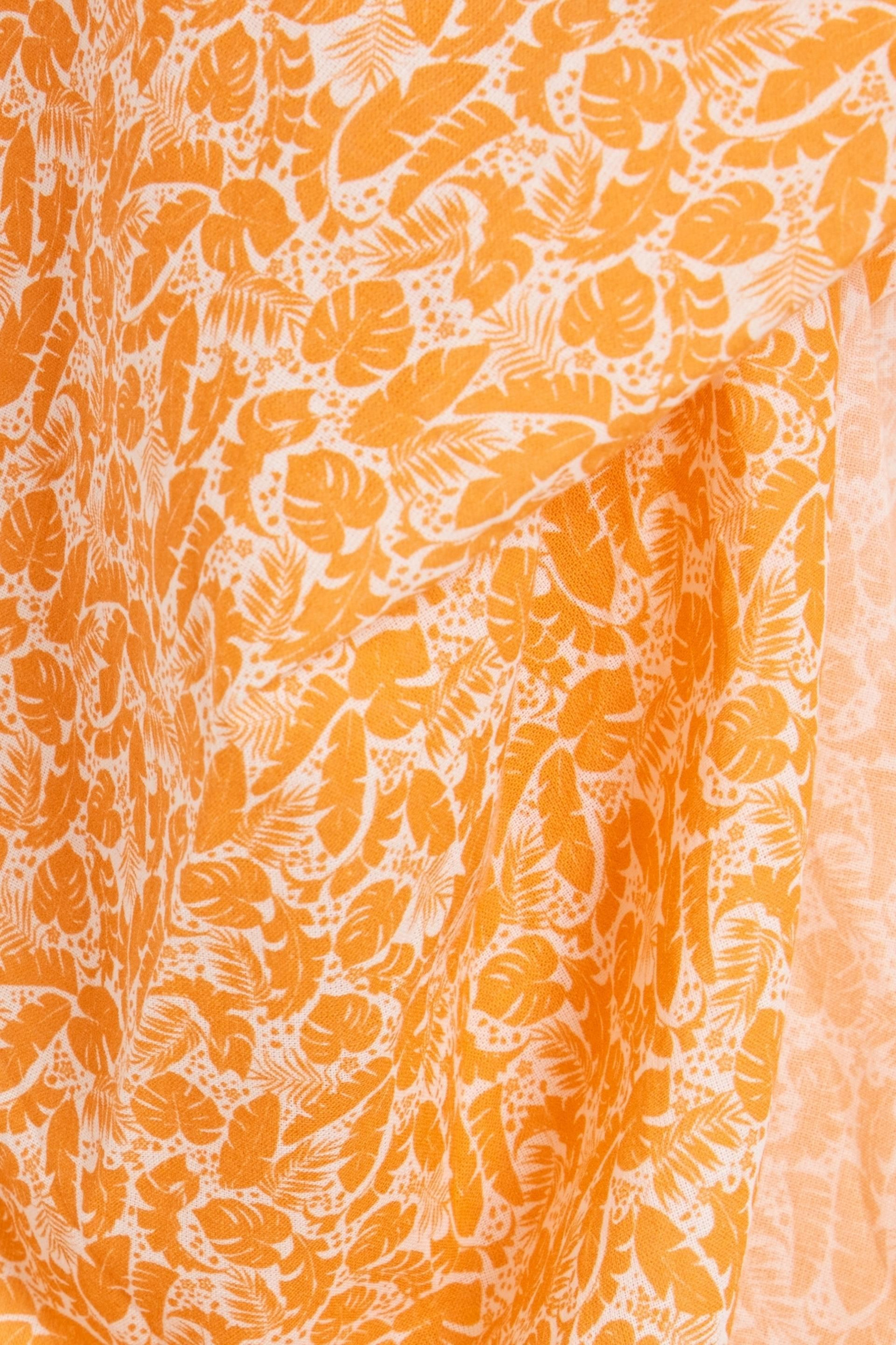 Onia Printed cotton-voile pareo