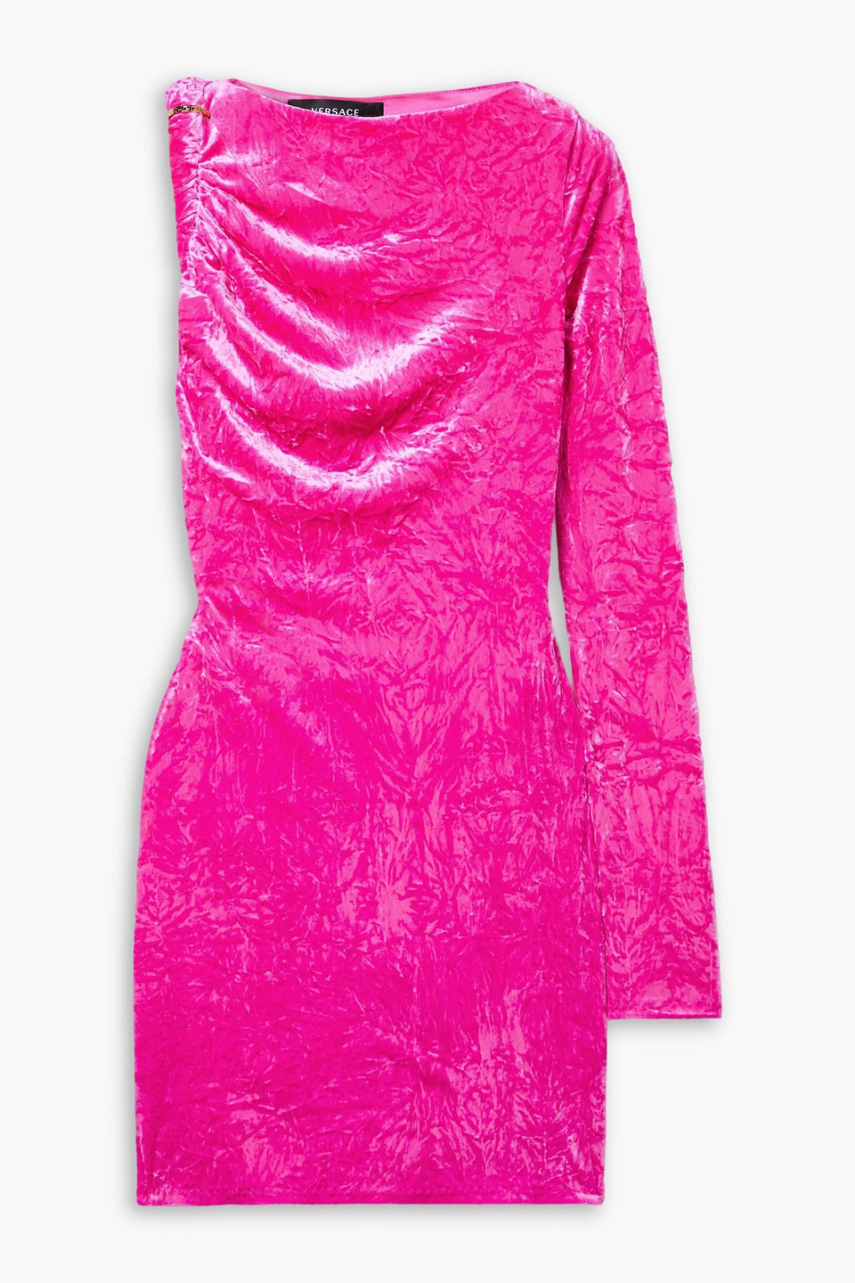 Versace Synthetic Fibers Dress In Pink