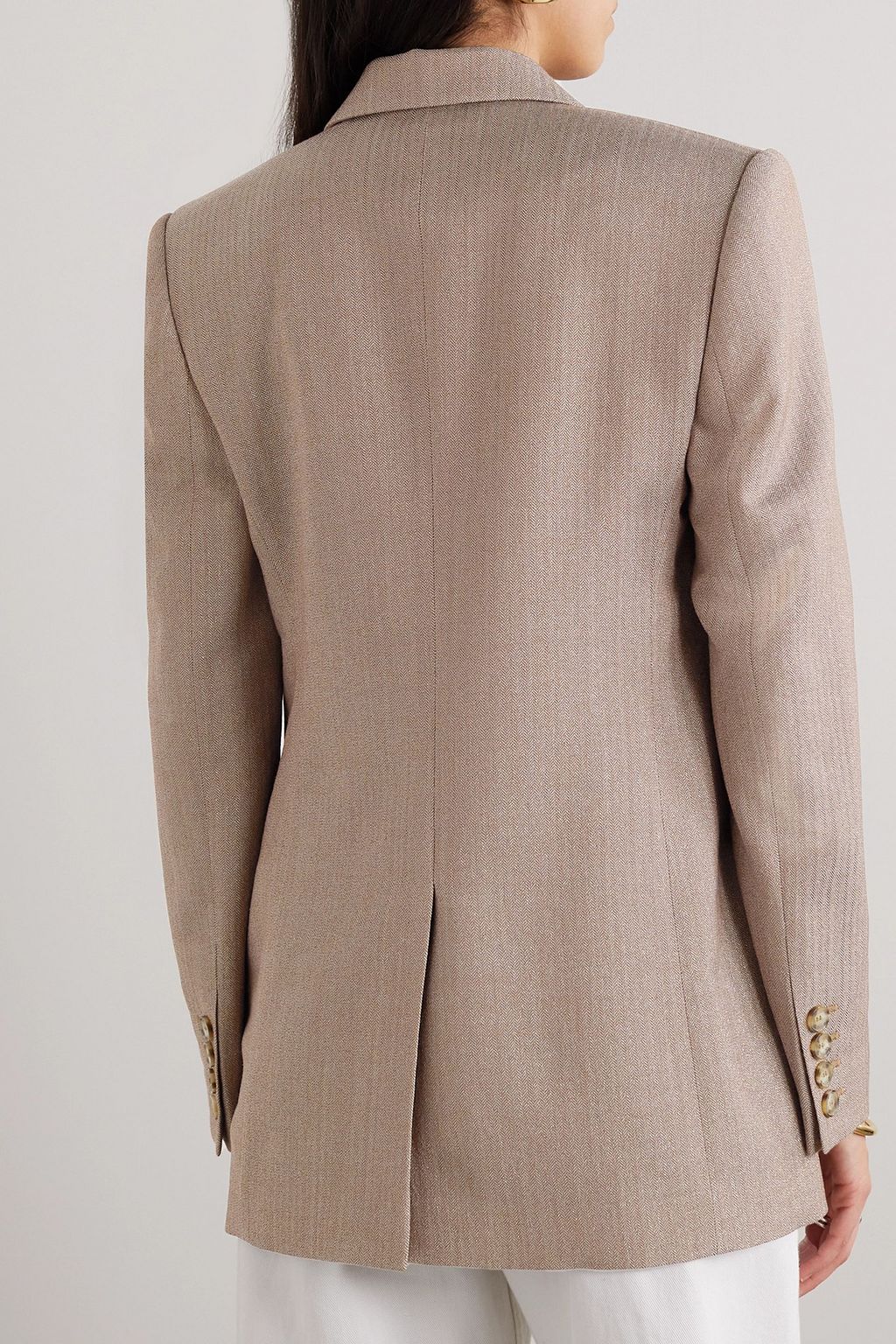 STELLA MCCARTNEY Oversized wool-blend blazer