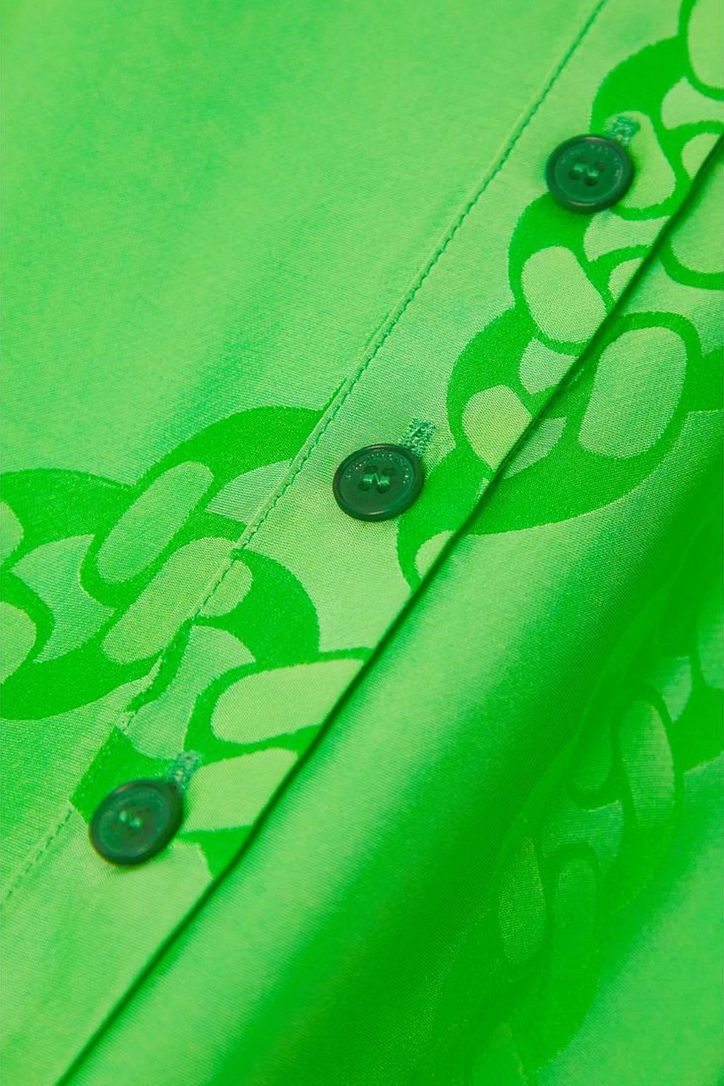 STELLA MCCARTNEY Satin-jacquard shirt