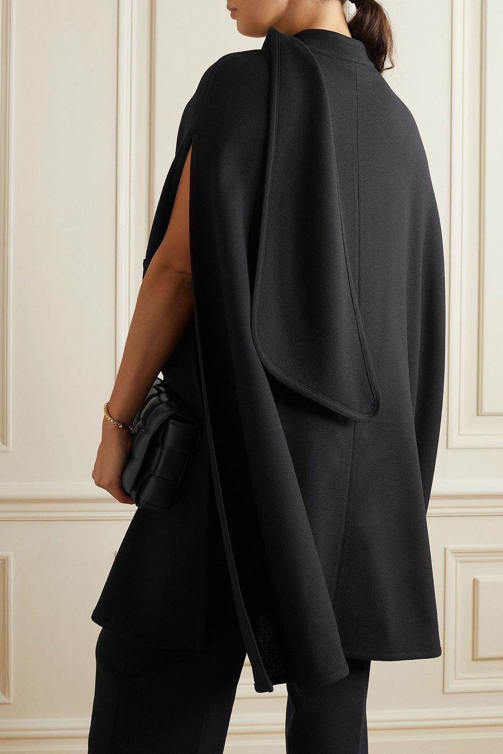 STELLA MCCARTNEY كاب من الكريب والصوف