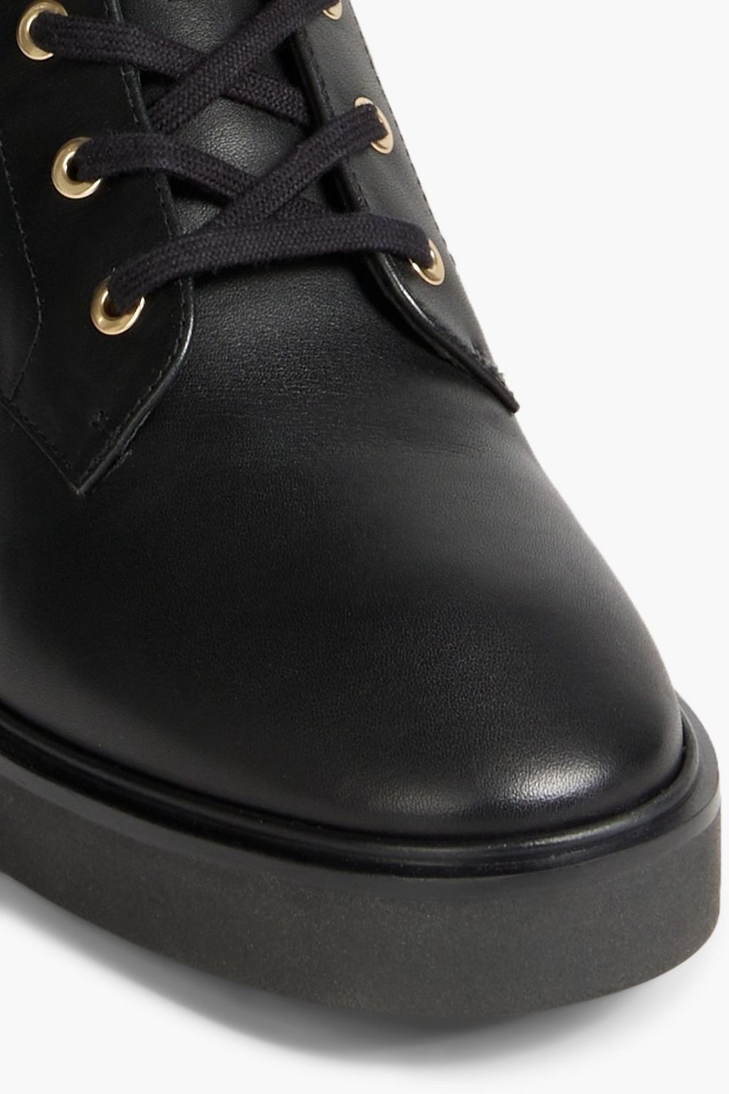 STUART WEITZMAN Henley leather combat boots