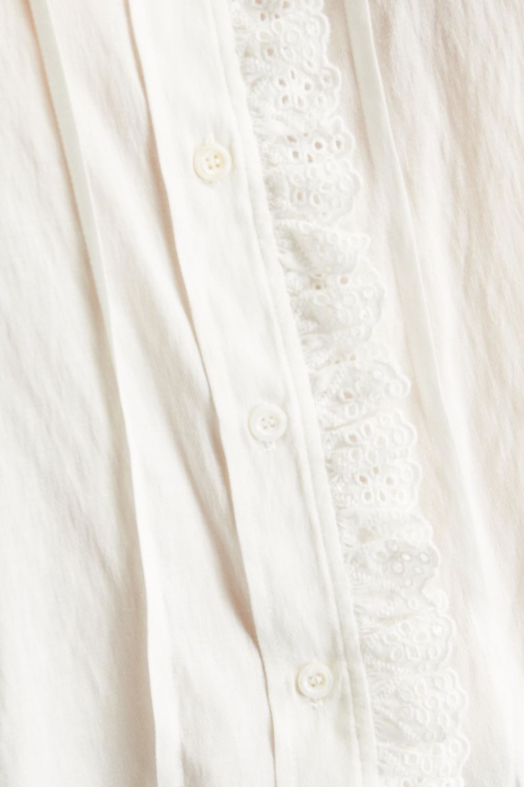MAJE Hemd aus Twill mit Biesen
