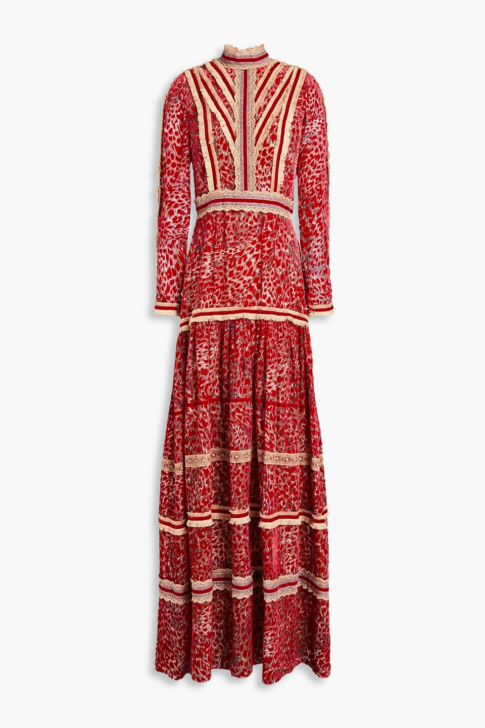 costarellos red dress Costarellos, Remi georgette maxi dress, Women, Red, US 2, Dresses, Materialmix