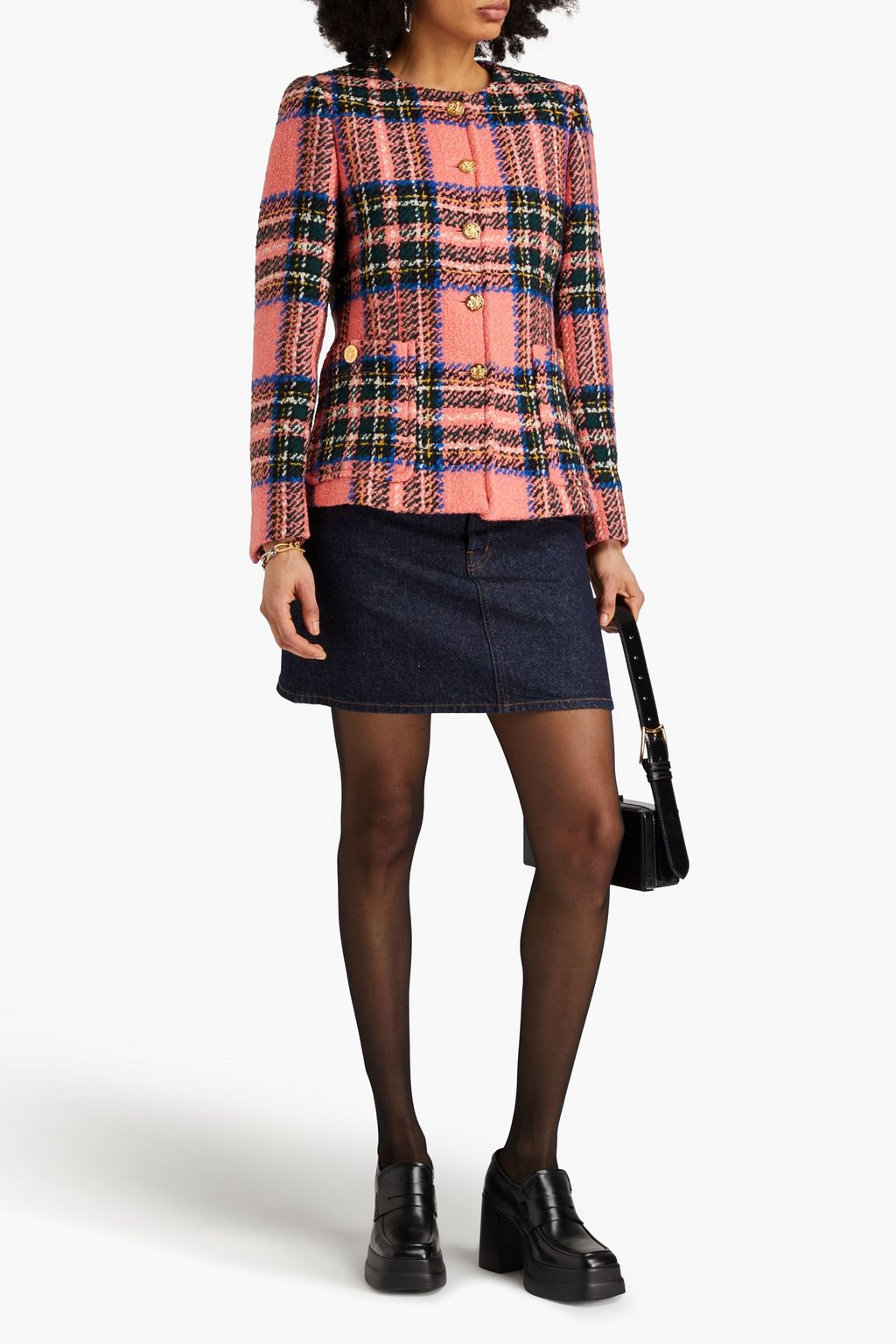 GUCCI Wool-blend tweed jacket