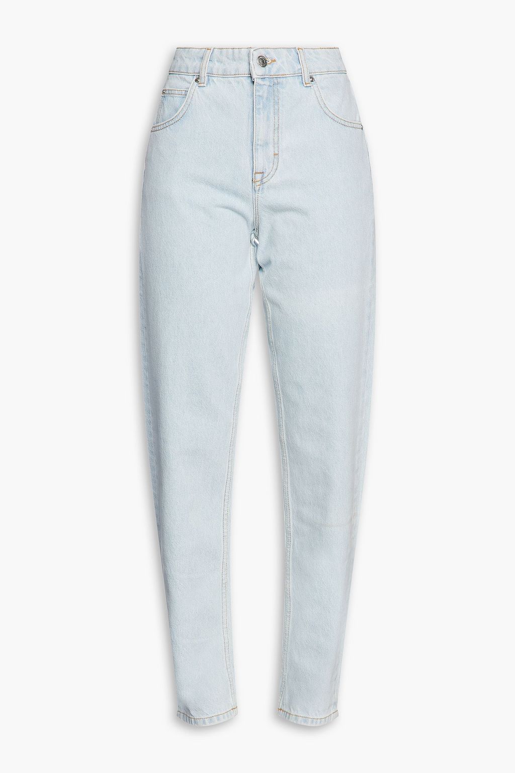 High waisted hot sale tapered jeans