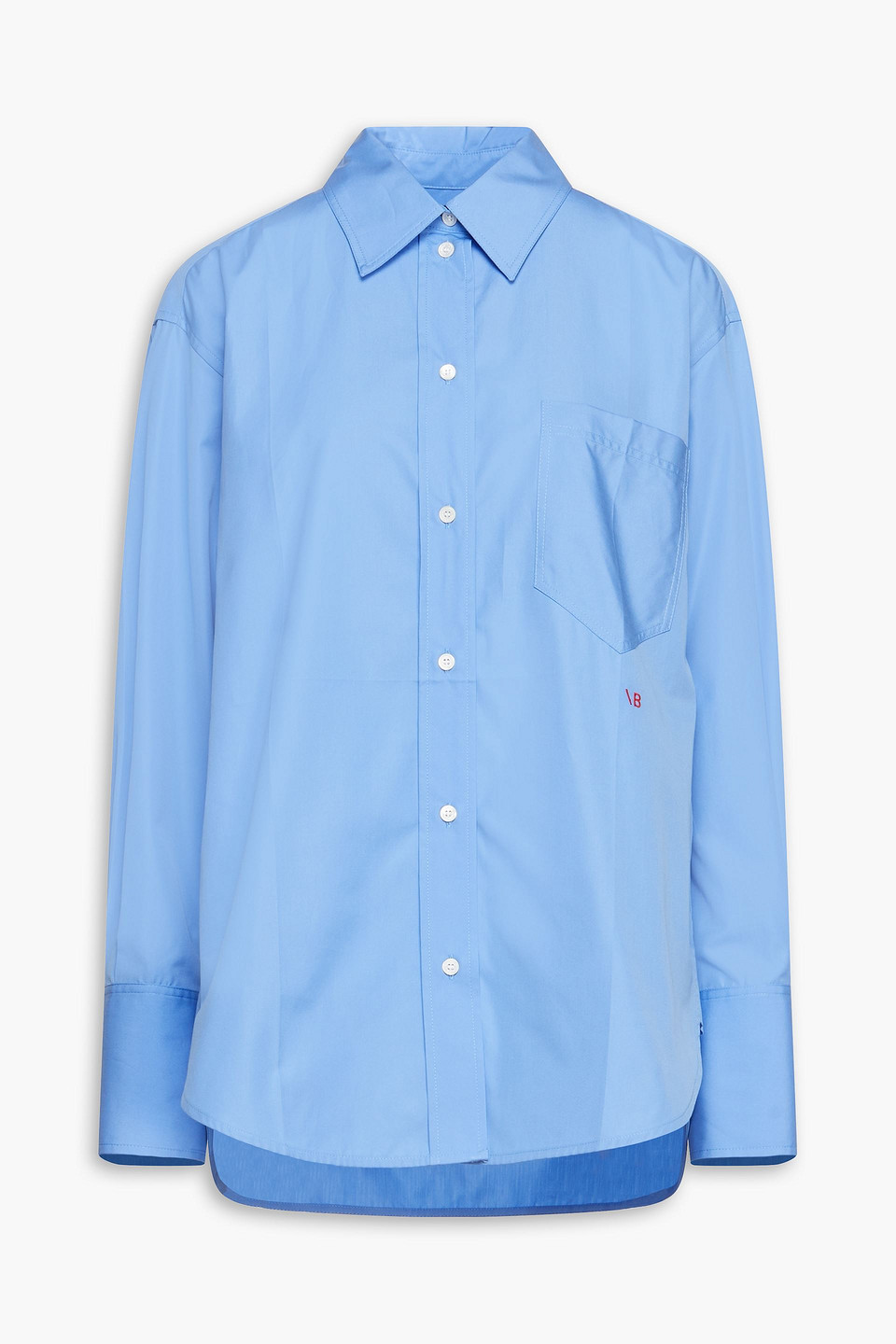 VICTORIA BECKHAM COTTON-POPLIN SHIRT,3074457345634570629