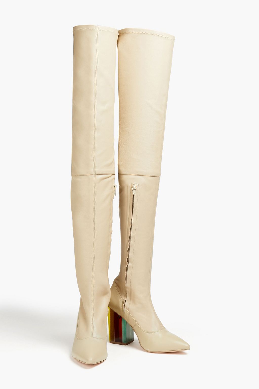 ZIMMERMANN Overknees aus Stretch-Leder
