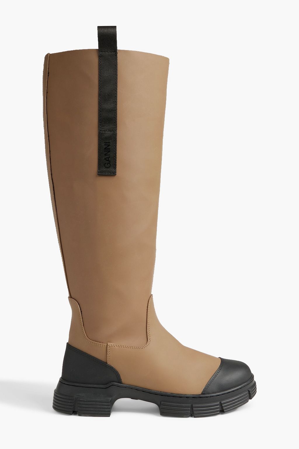 rubber knee boots | GANNI 