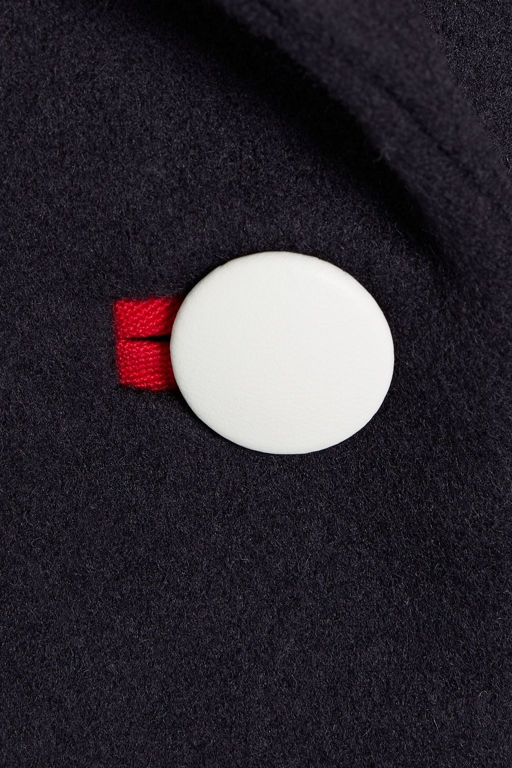 VICTORIA BECKHAM Double-breasted wool-felt coat