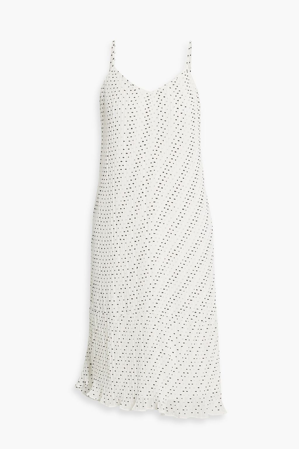 Chiffon slip dress top