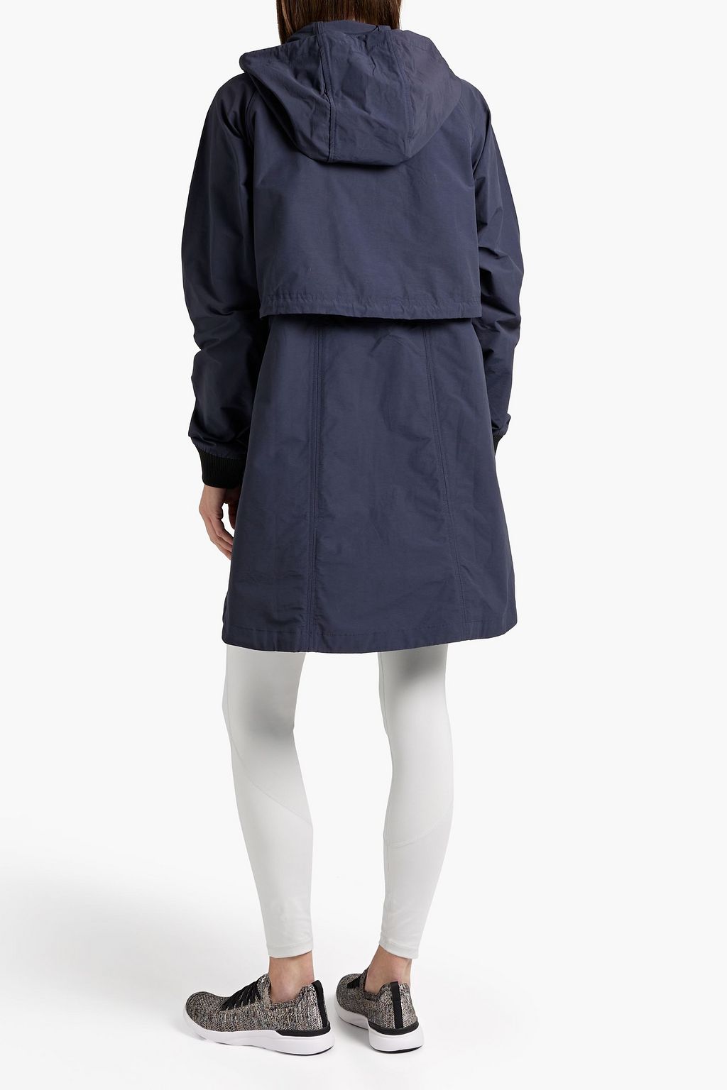THE UPSIDE Maison printed shell hooded parka