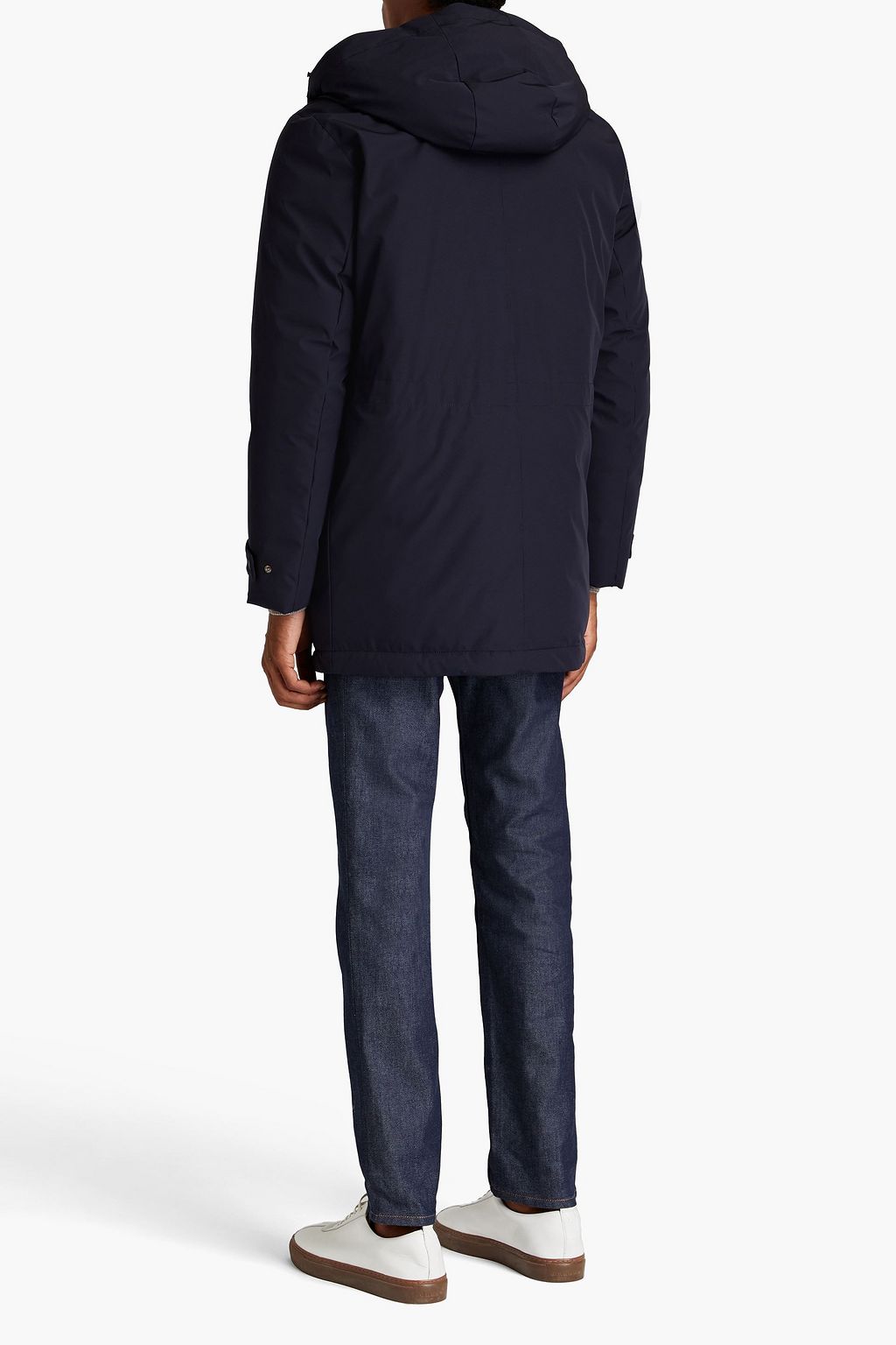 PESERICO Shell hooded down coat