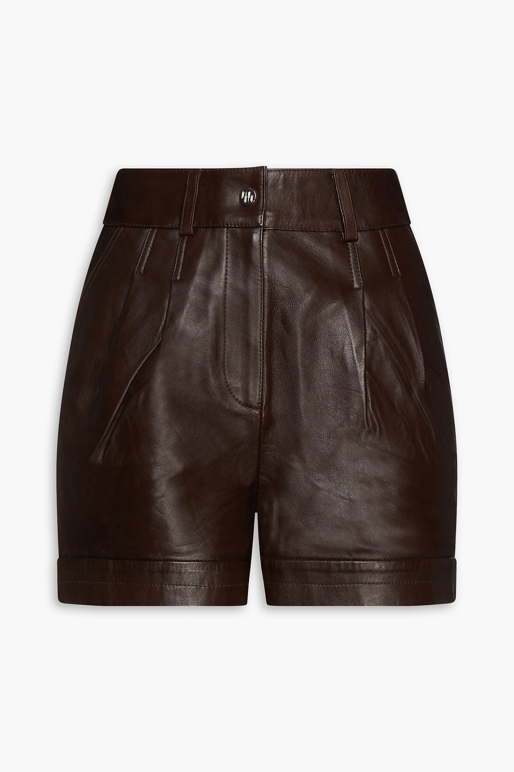 MAJE Leather shorts | THE OUTNET