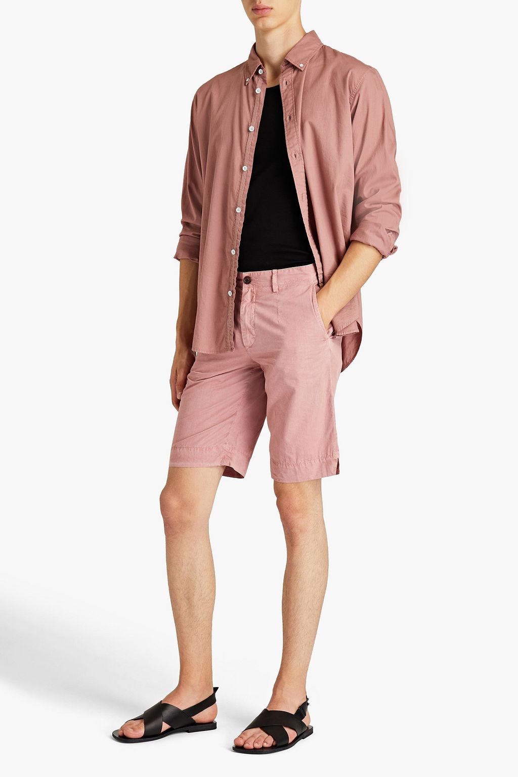 DOLCE & GABBANA Cotton-poplin shorts