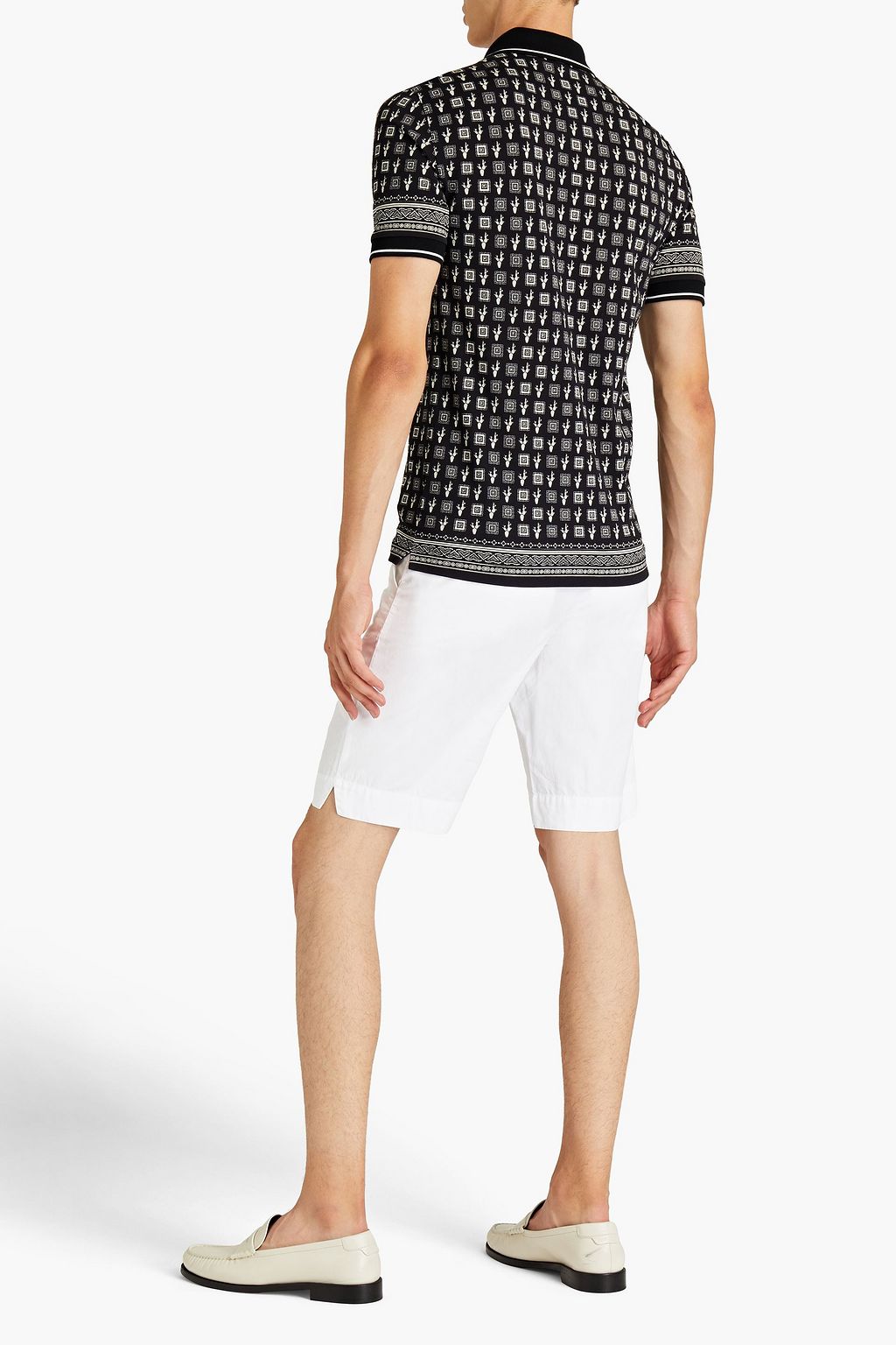 DOLCE & GABBANA Cotton-poplin shorts