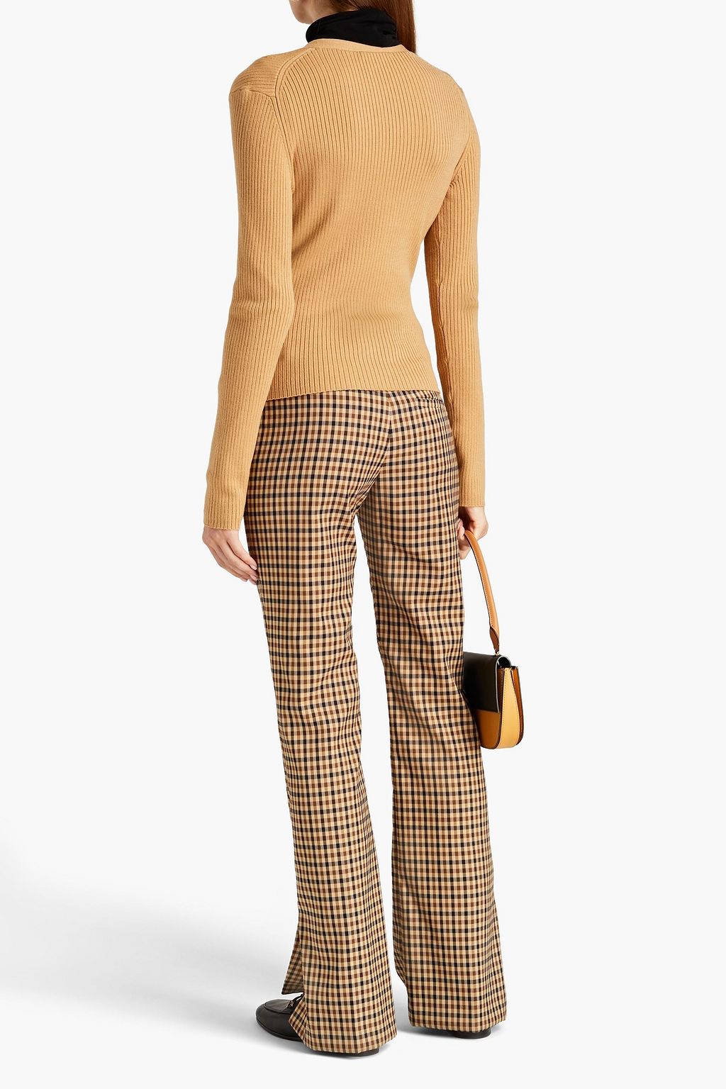 MAJE Ribbed-knit cardigan