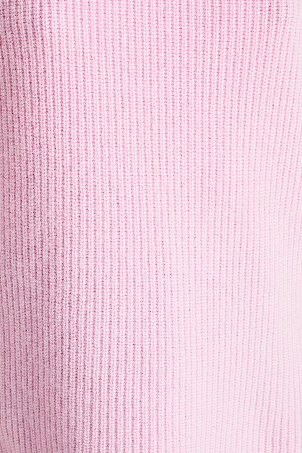 MAJE Madin ribbed cashmere turtleneck sweater
