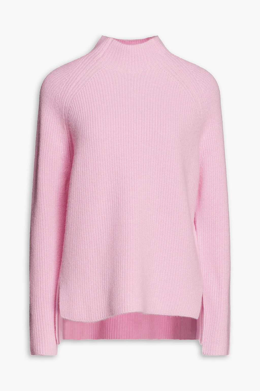 MAJE Madin ribbed cashmere turtleneck sweater | Sale up to 70% off | THE OUTNET