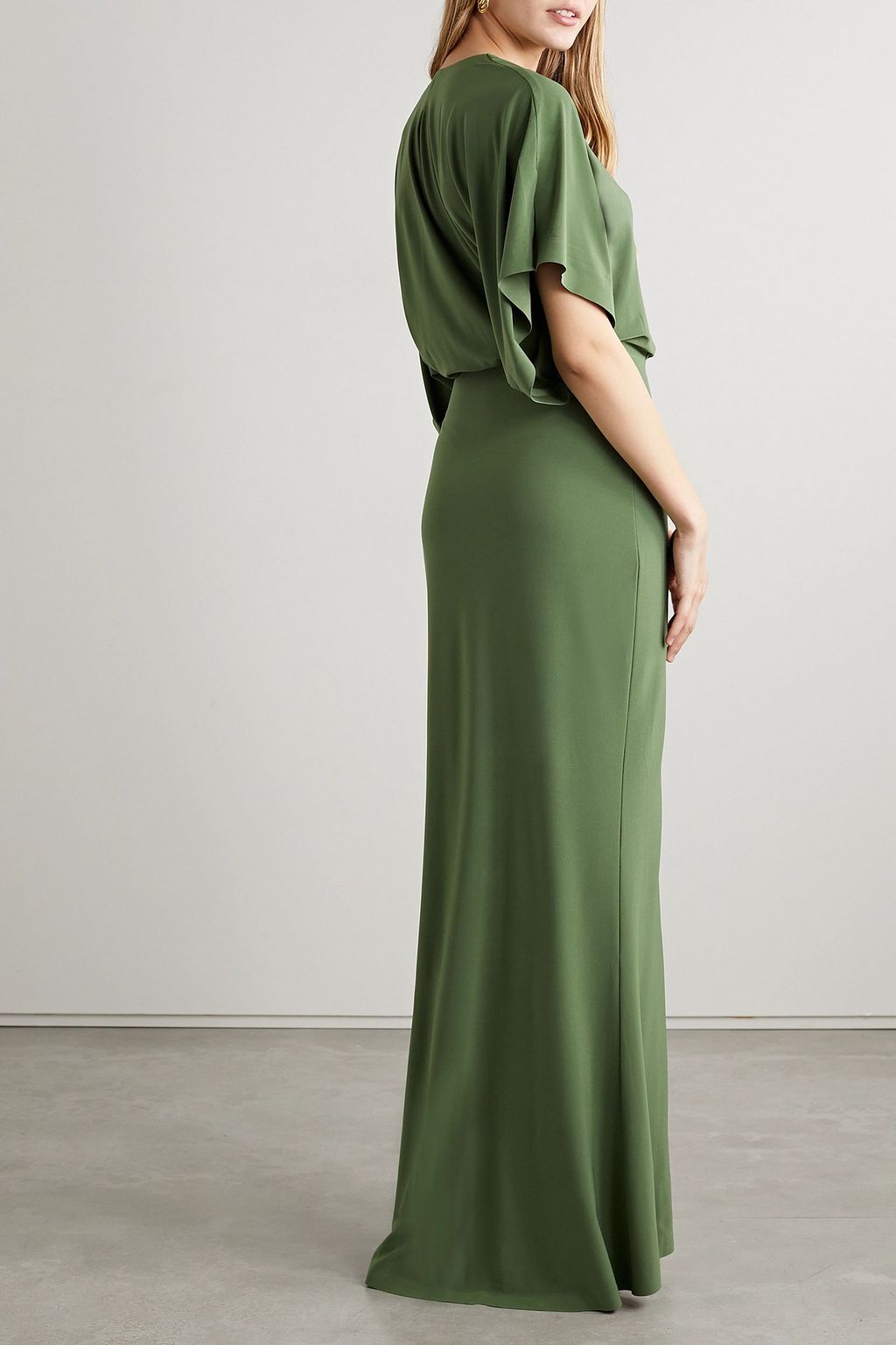 NORMA KAMALI Obie stretch-jersey gown