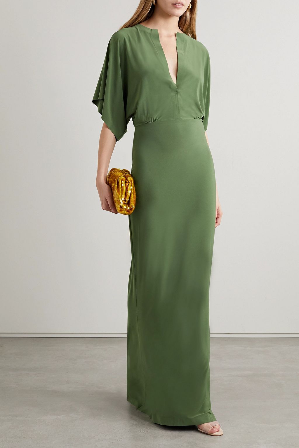 NORMA KAMALI Obie stretch-jersey gown