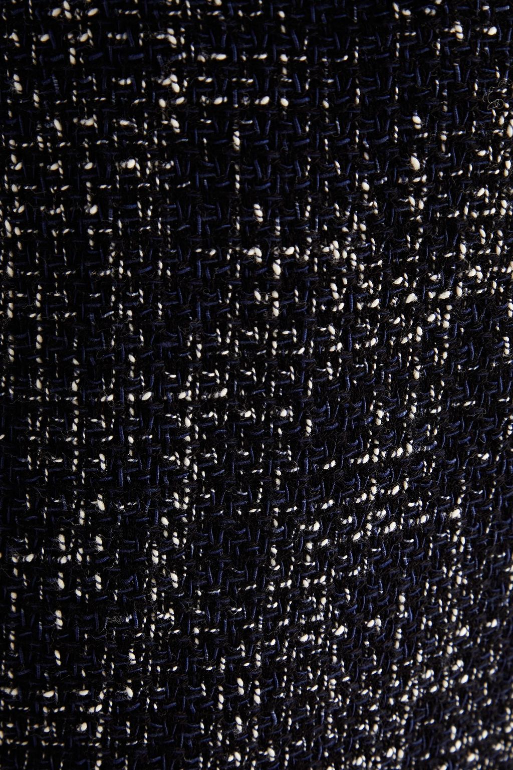 MAJE Cotton-blend tweed straight-leg pants
