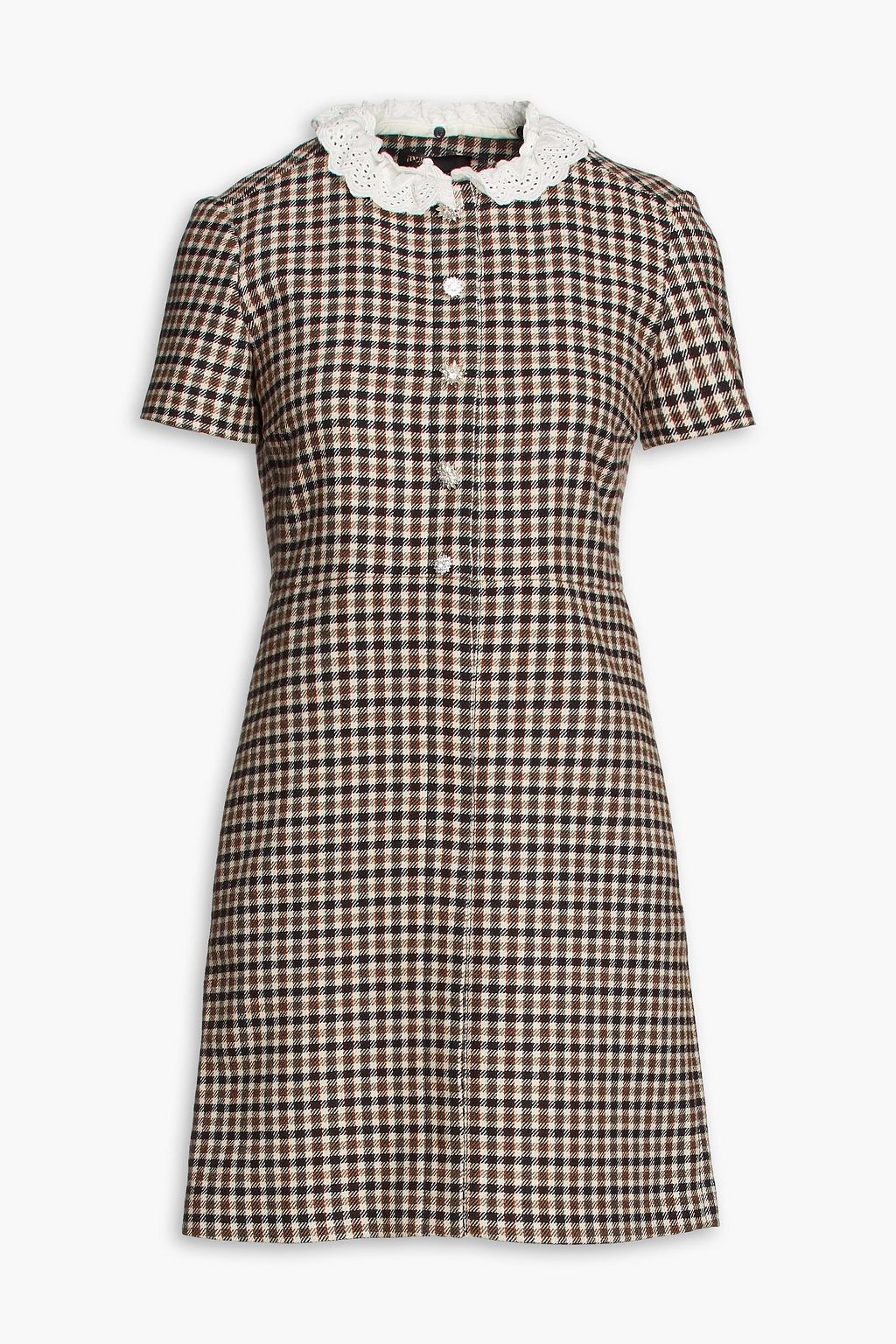 Maje white deals tweed dress