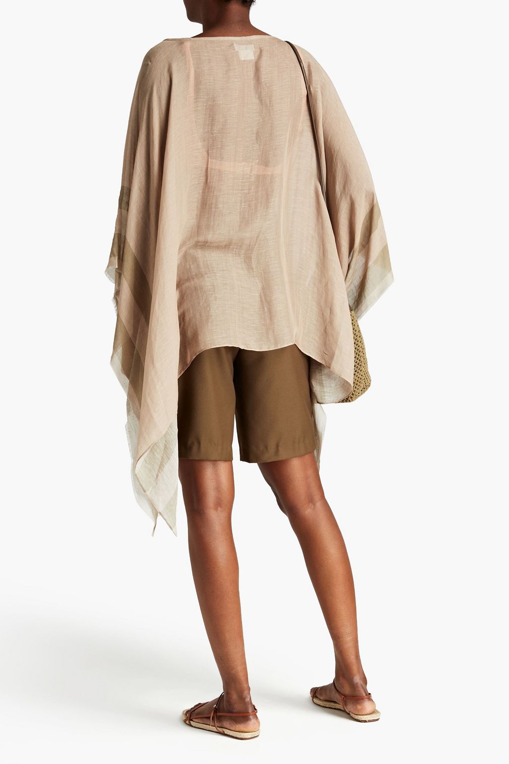 RAG & BONE Hera printed slub gauze kaftan