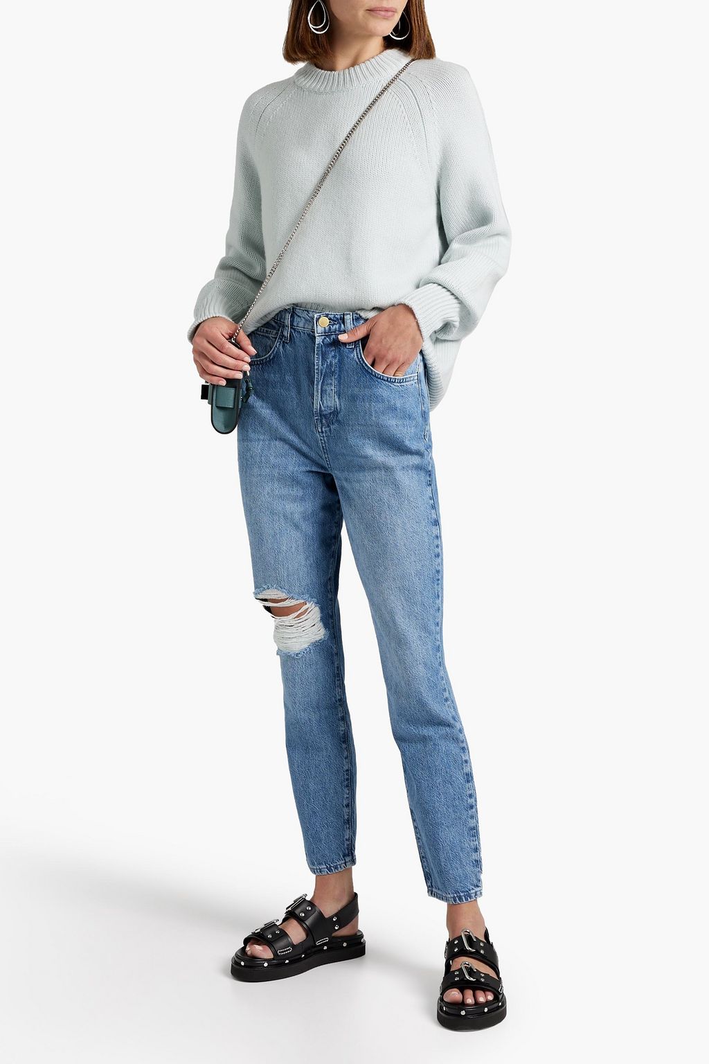 CHINTI & PARKER Wool and cashmere-blend sweater