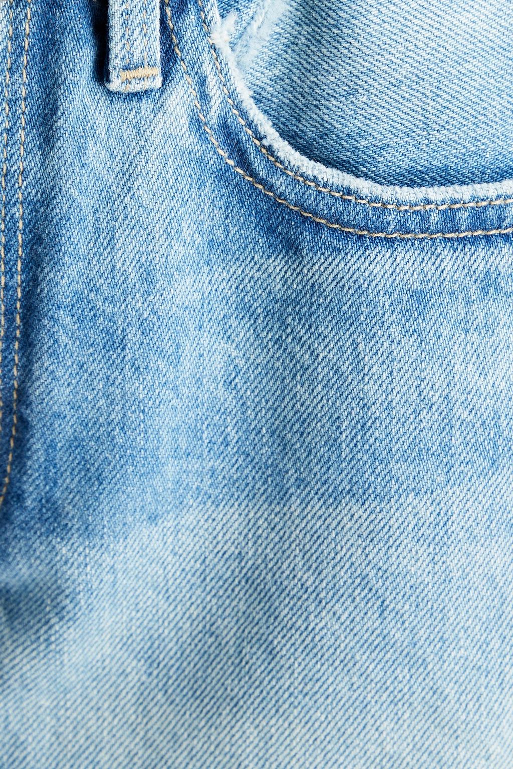 FRAME デニム ショートパンツ 色あせ加工