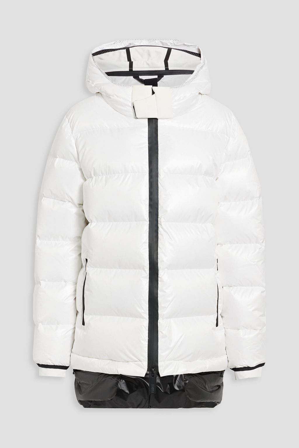 Theory eco hooded puffer hot sale coat