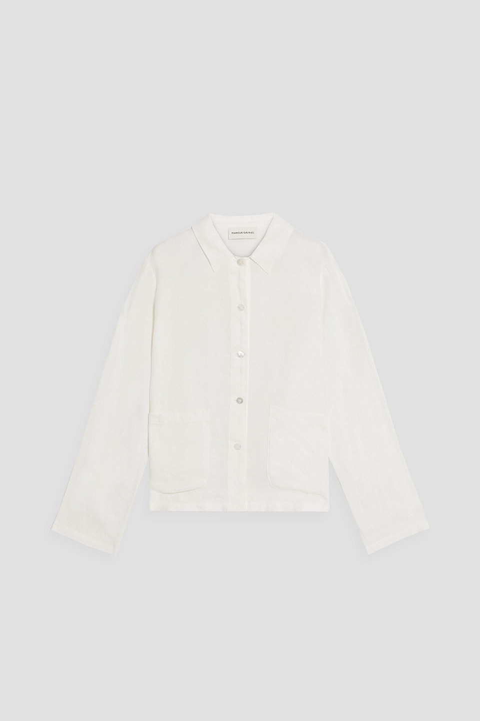 MANSUR GAVRIEL LINEN SHIRT 3074457345632479775