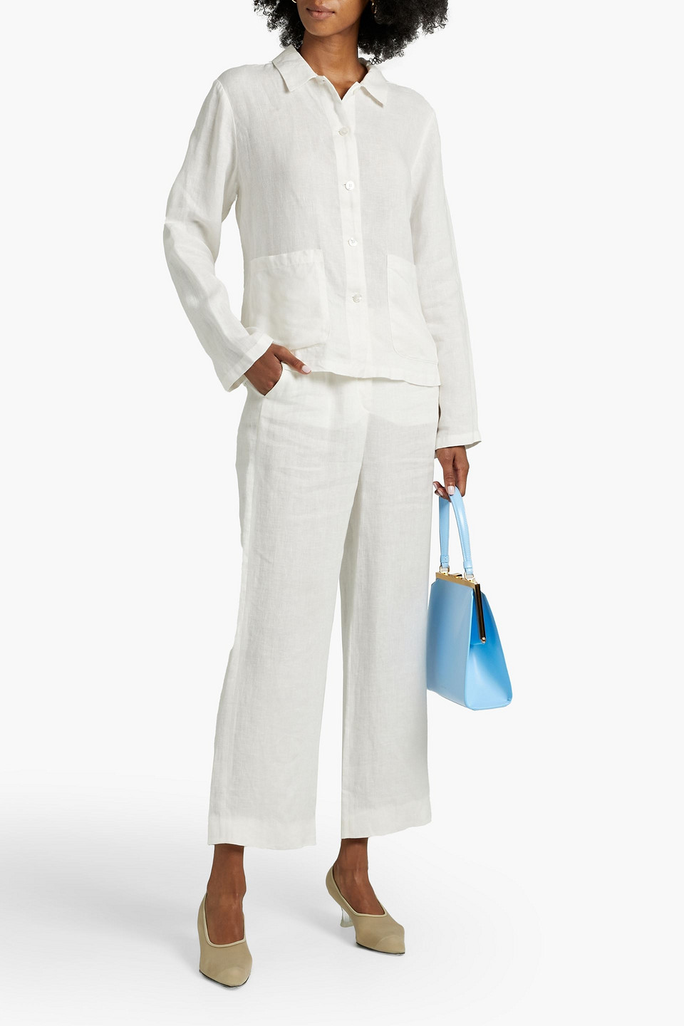 MANSUR GAVRIEL LINEN SHIRT