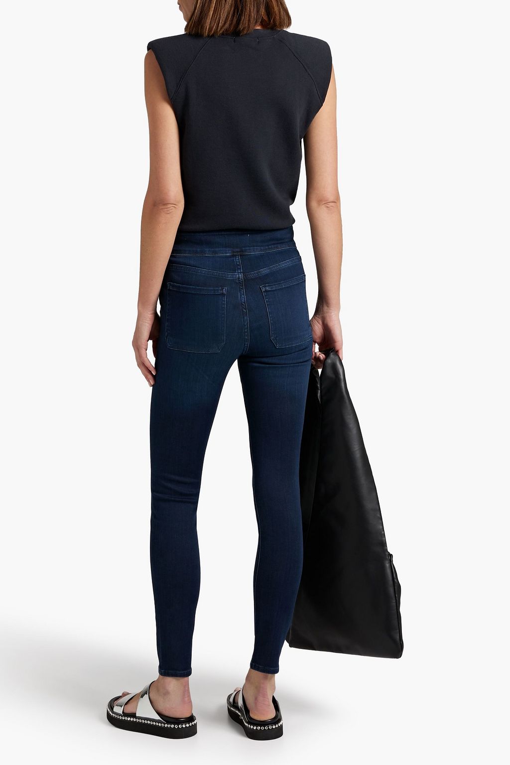 FRAME Le Francoise high-rise skinny jeans