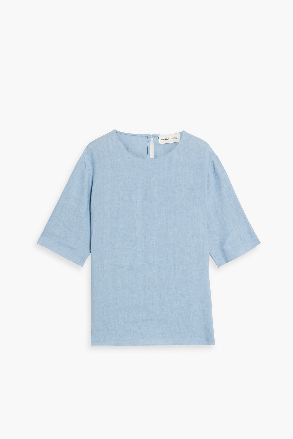 MANSUR GAVRIEL LINEN TOP 3074457345632479690