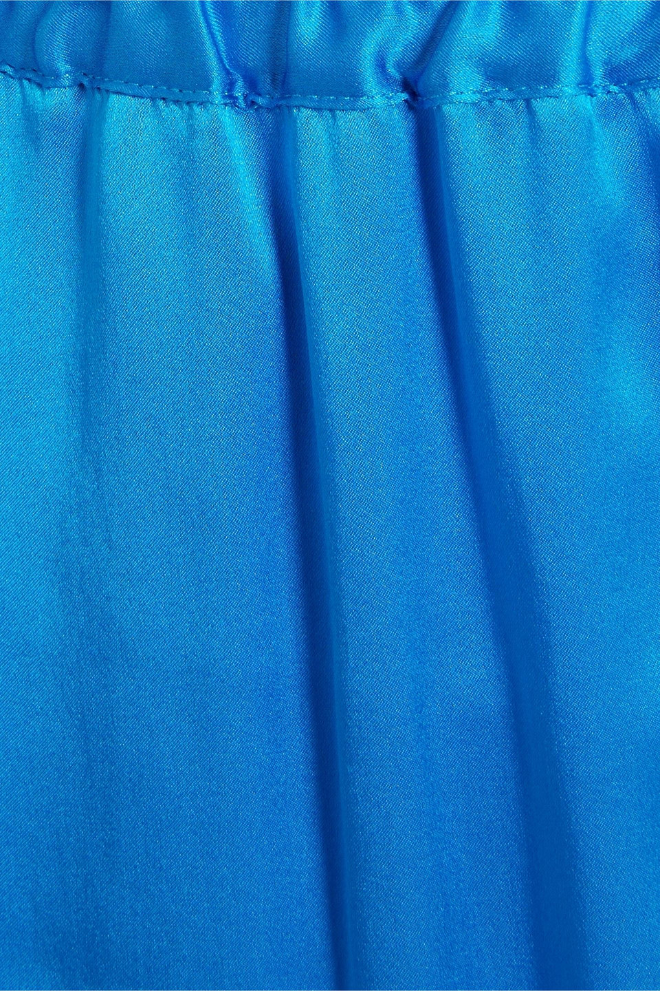 MANSUR GAVRIEL SILK-CHARMEUSE WIDE-LEG PANTS