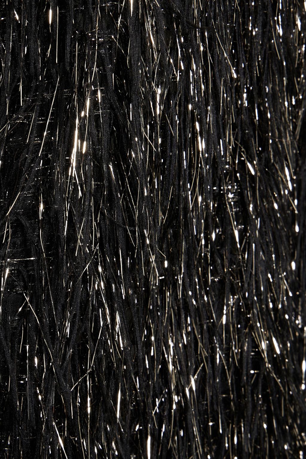 MANSUR GAVRIEL Fringed tinsel and organza jacket