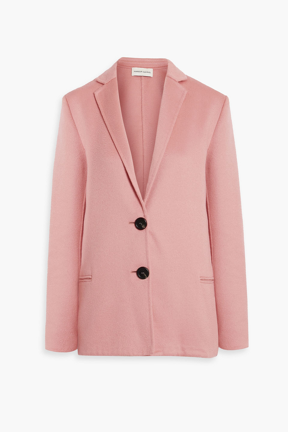 Mansur Gavriel Cashmere-felt blazer